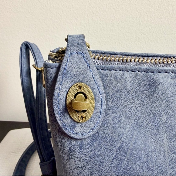 Liz Soto Ella Womens Crossbody Purse -PU Leather Wallet ,Over the Shoulder Bags - Picture 5 of 10